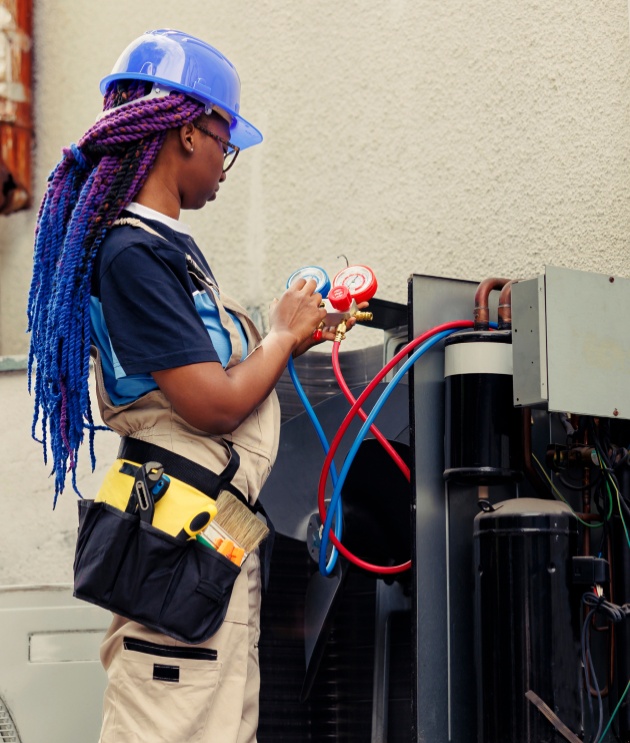 Herramientas para service de aire acondicionado